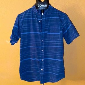 UNIONBAY Casual blue button down